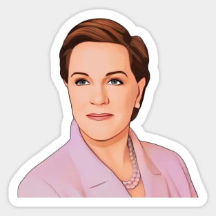 Julie Andrews Queen Clarisse Sticker